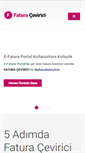 Mobile Screenshot of faturacevirici.com