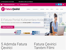 Tablet Screenshot of faturacevirici.com